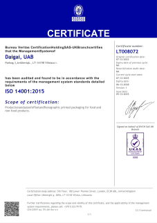 ISO 14001:2015